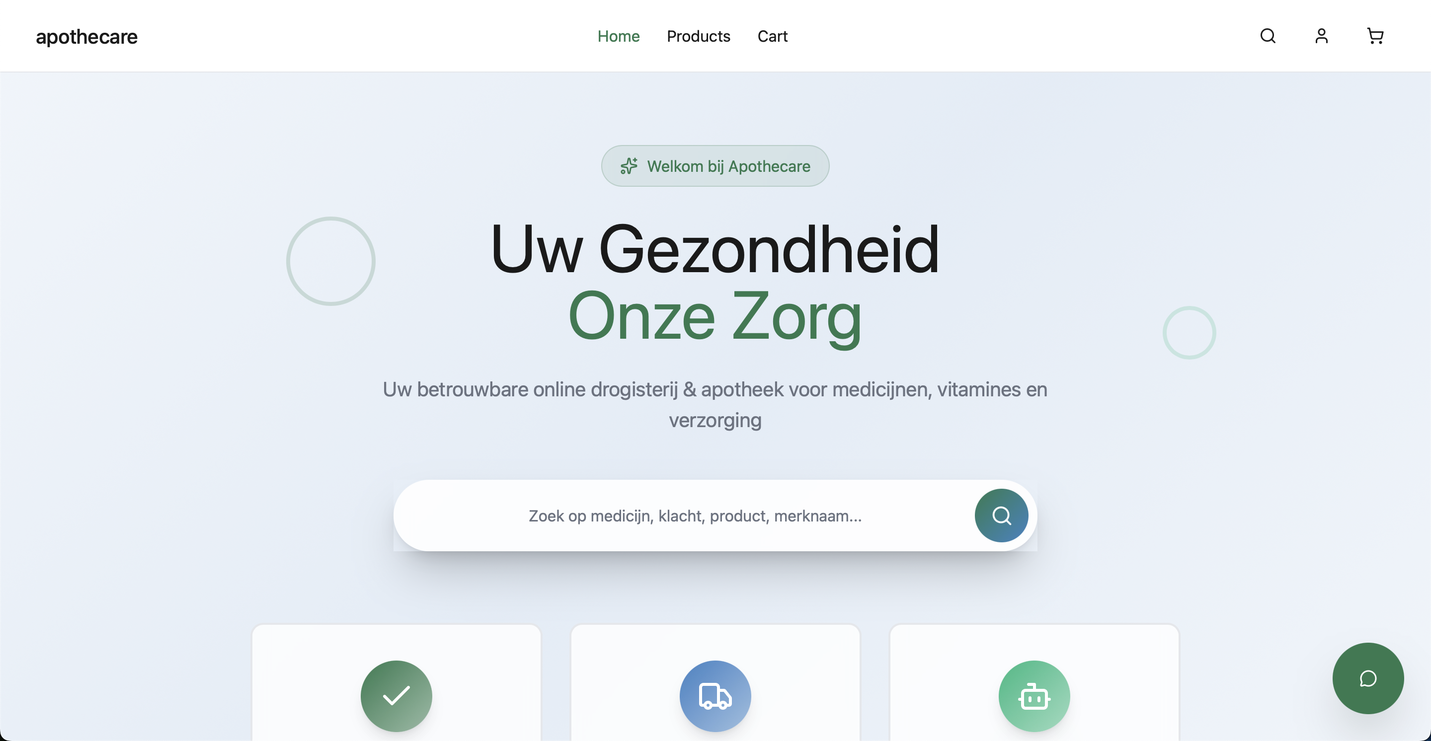 Frontpage and comic page